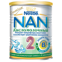 Сухая молочная Смесь Nestle Нан КИСЛОМОЛОЧНЫЙ №2 с Бифидобакт (с 6 мес)