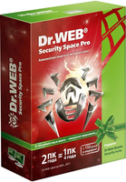 Dr.Web Security Space Pro: продление лицензии на 1 ПК на 1 год